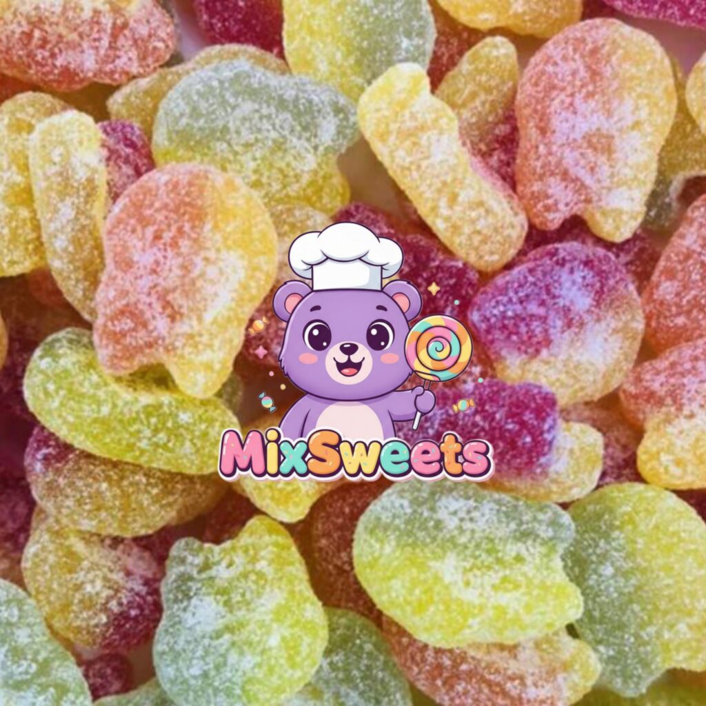 BUBS Mini Sour Foam Skulls