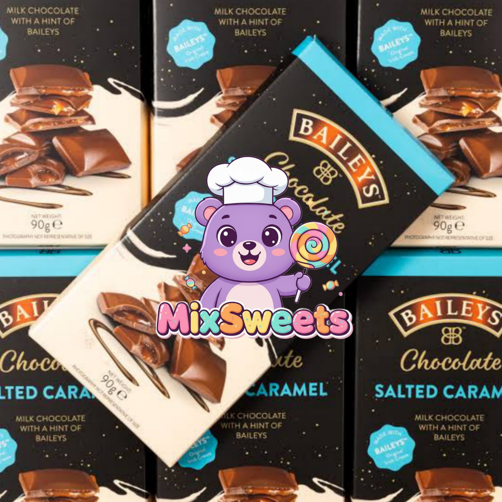 Baileys Chocolate Salted Caramel Bar with Baileys Baileys Chocolate Salted Caramel Bar with Baileys