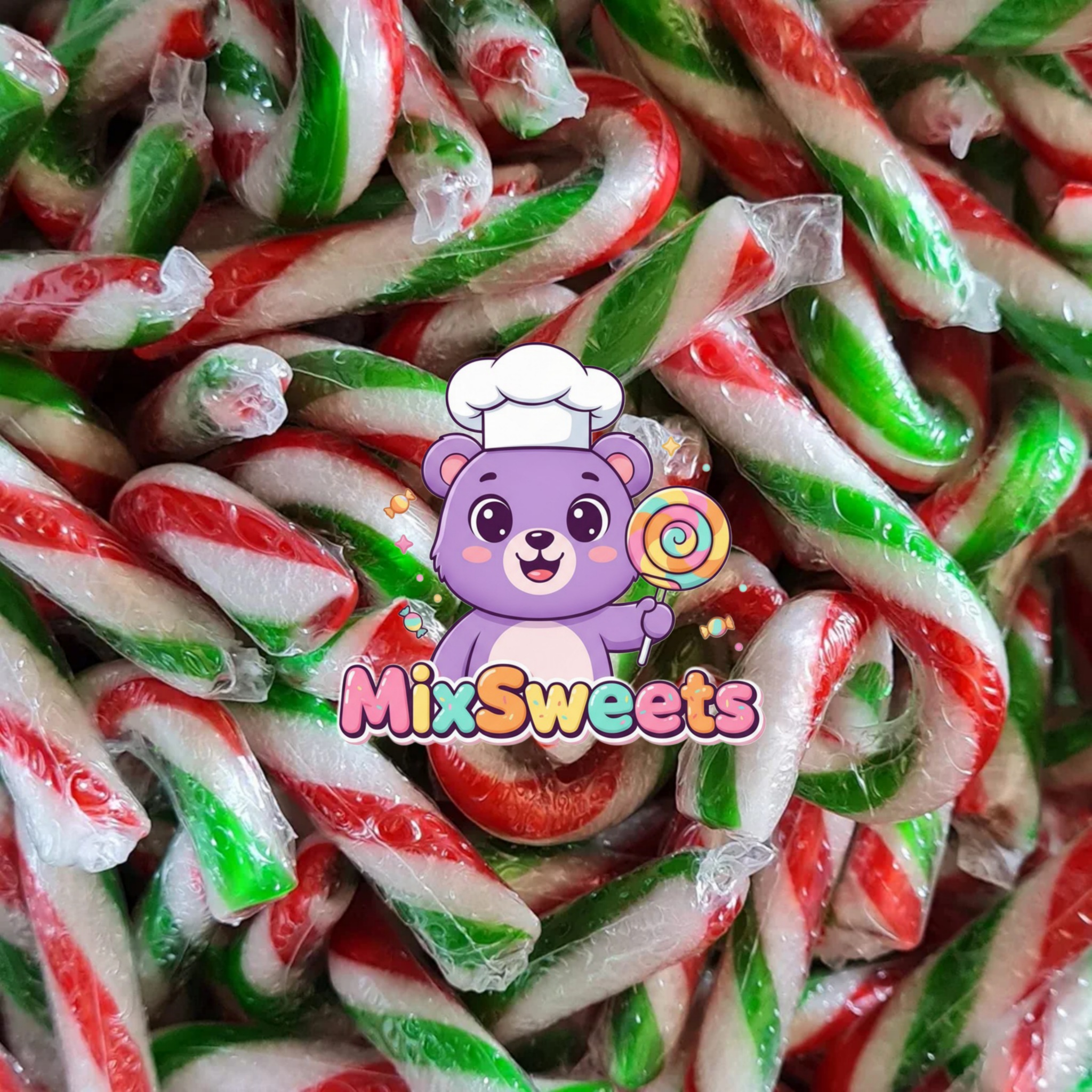 Bonds Mini Christmas Candy Canes Bonds Mini Christmas Candy Canes