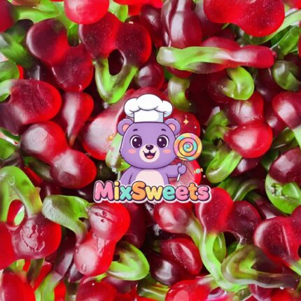 Crazy Candy Factory Sweetshop Twin Cherries Tub