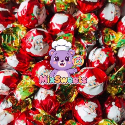 Creme Filled Milk Chocolate Santa Twists