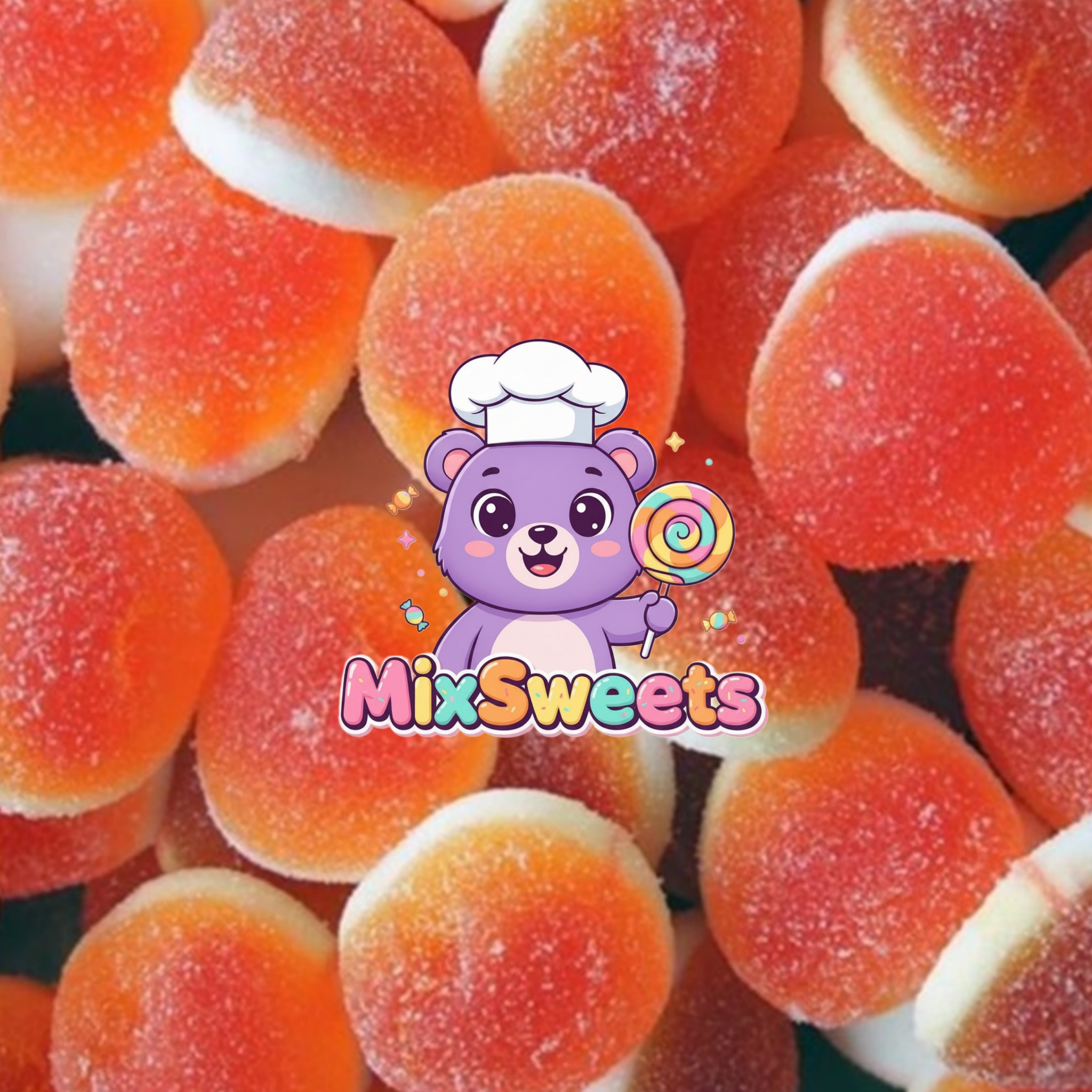 Damel Jelly Filled Peaches Bag Damel Jelly Filled Peaches Bag