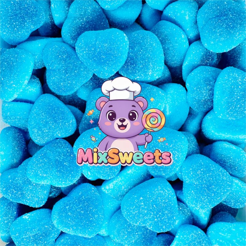 Damel Sour Raspberry Filled Hearts Bag