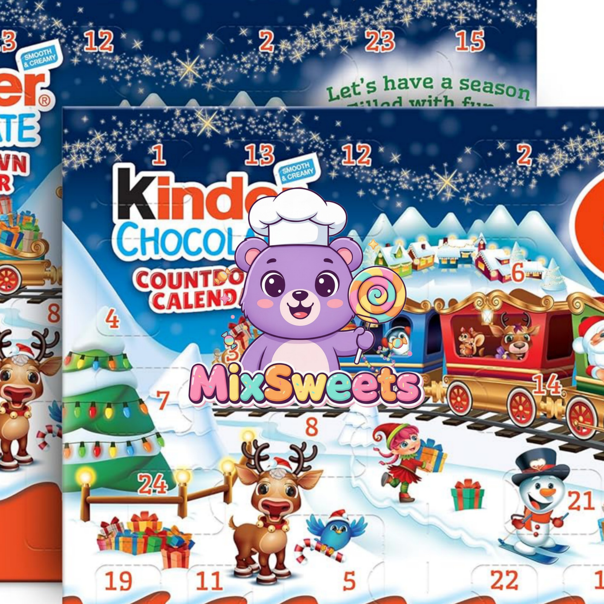 Kinder Chocolate 24 Minis Advent Calendar Kinder Chocolate 24 Minis Advent Calendar