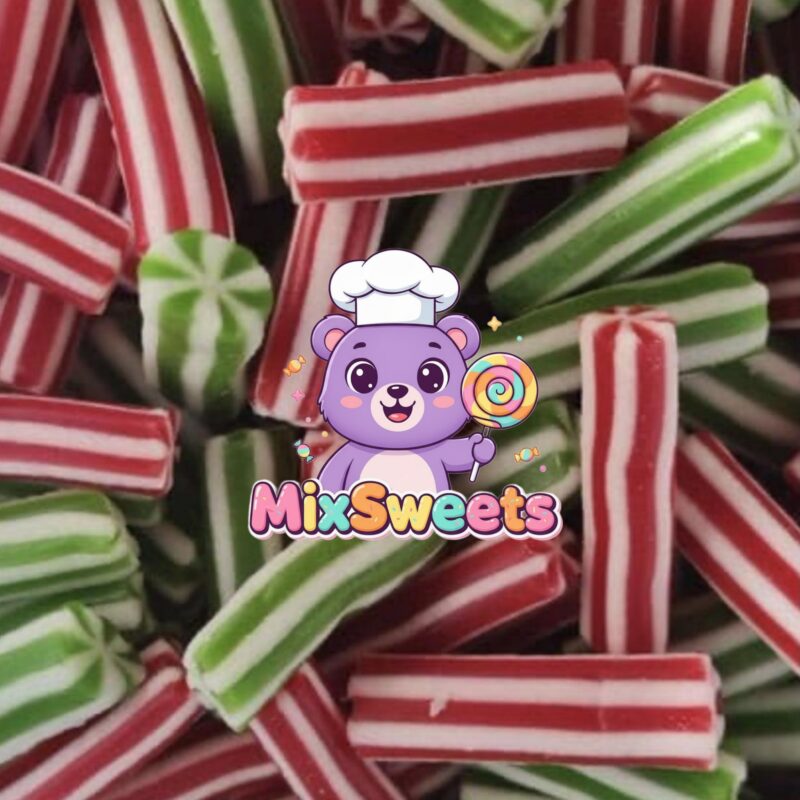 Kingsway Green & Red Poles Bag