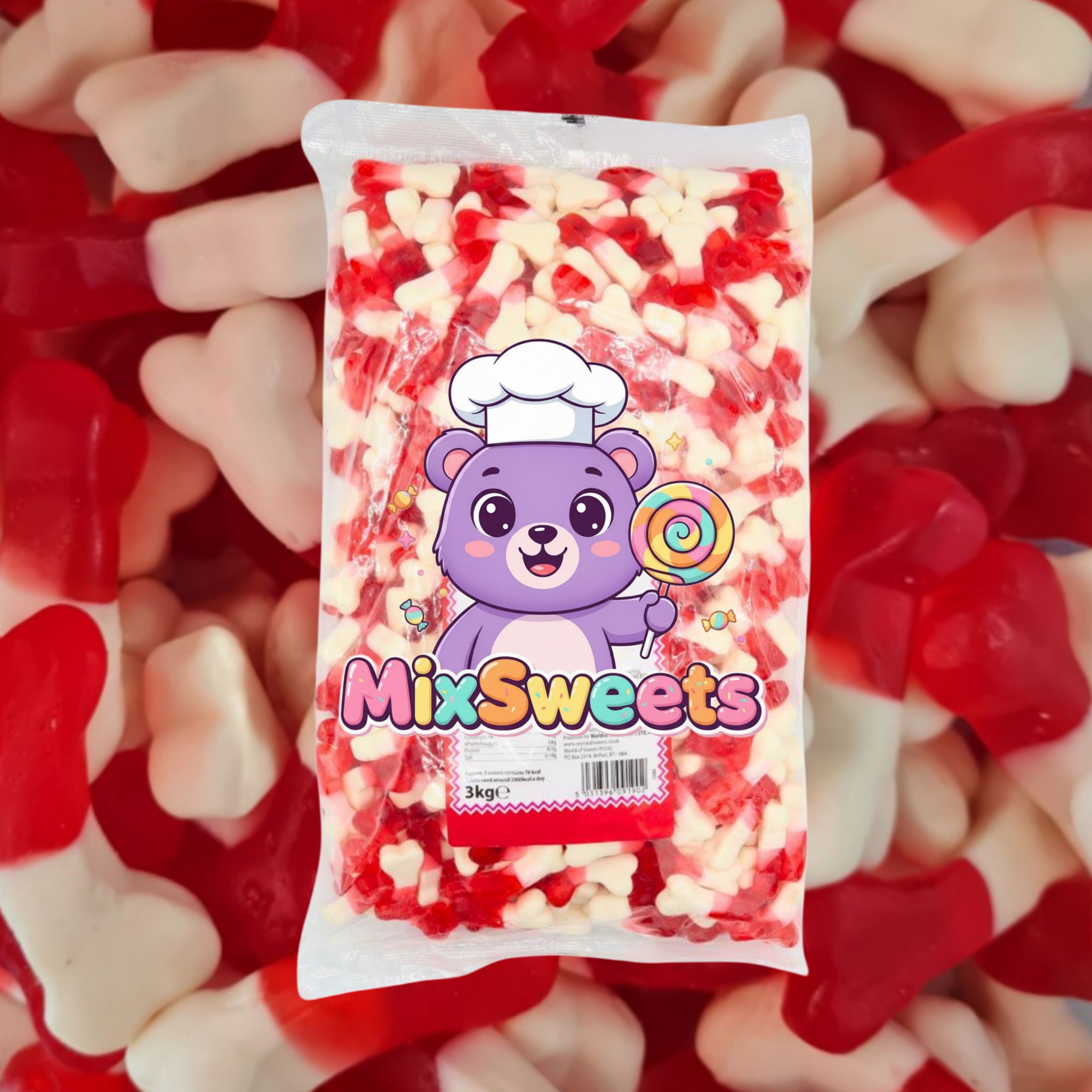 Kingsway Gummy Bones Bag Kingsway Gummy Bones Bag