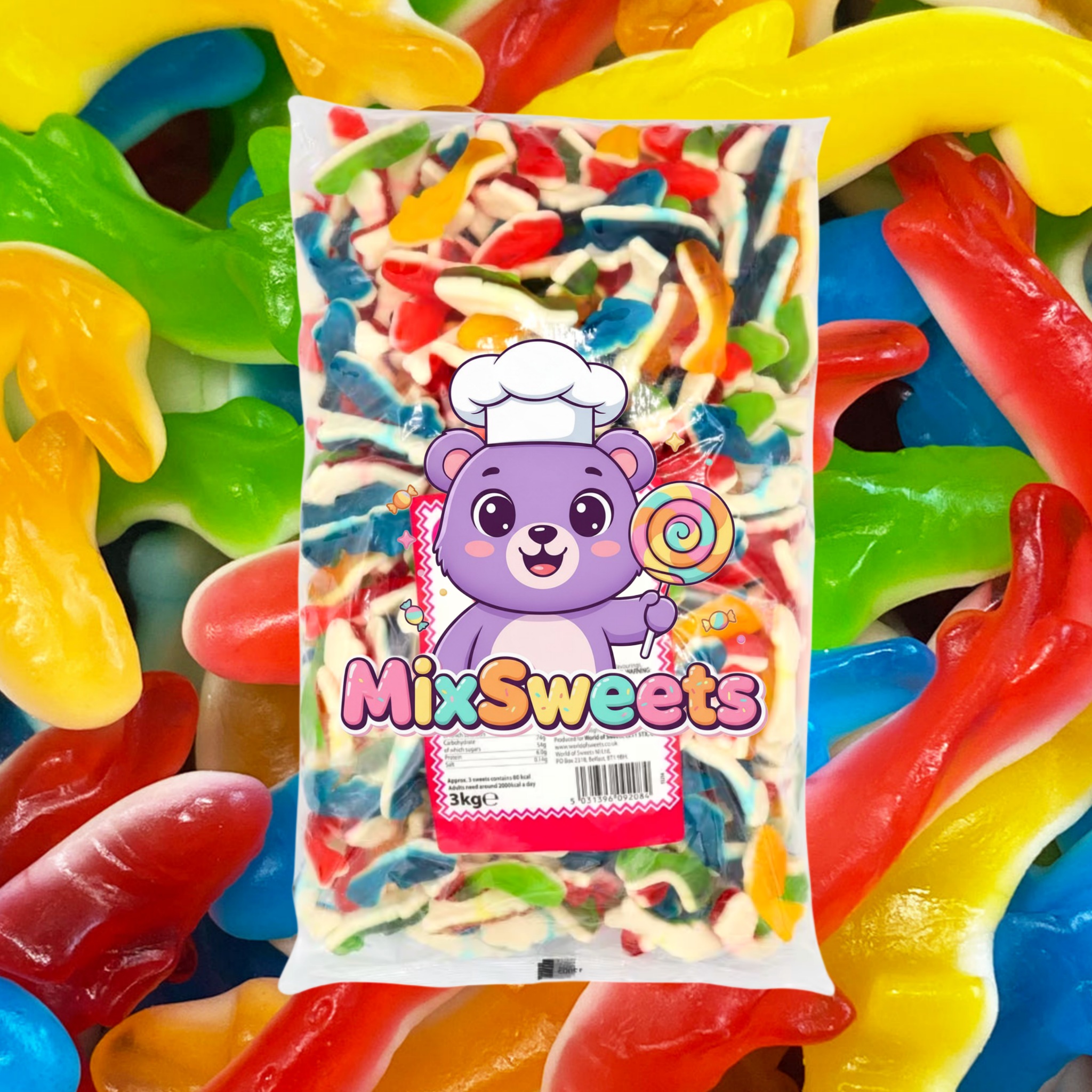 Kingsway Gummy Sharks Bag Kingsway Gummy Sharks Bag