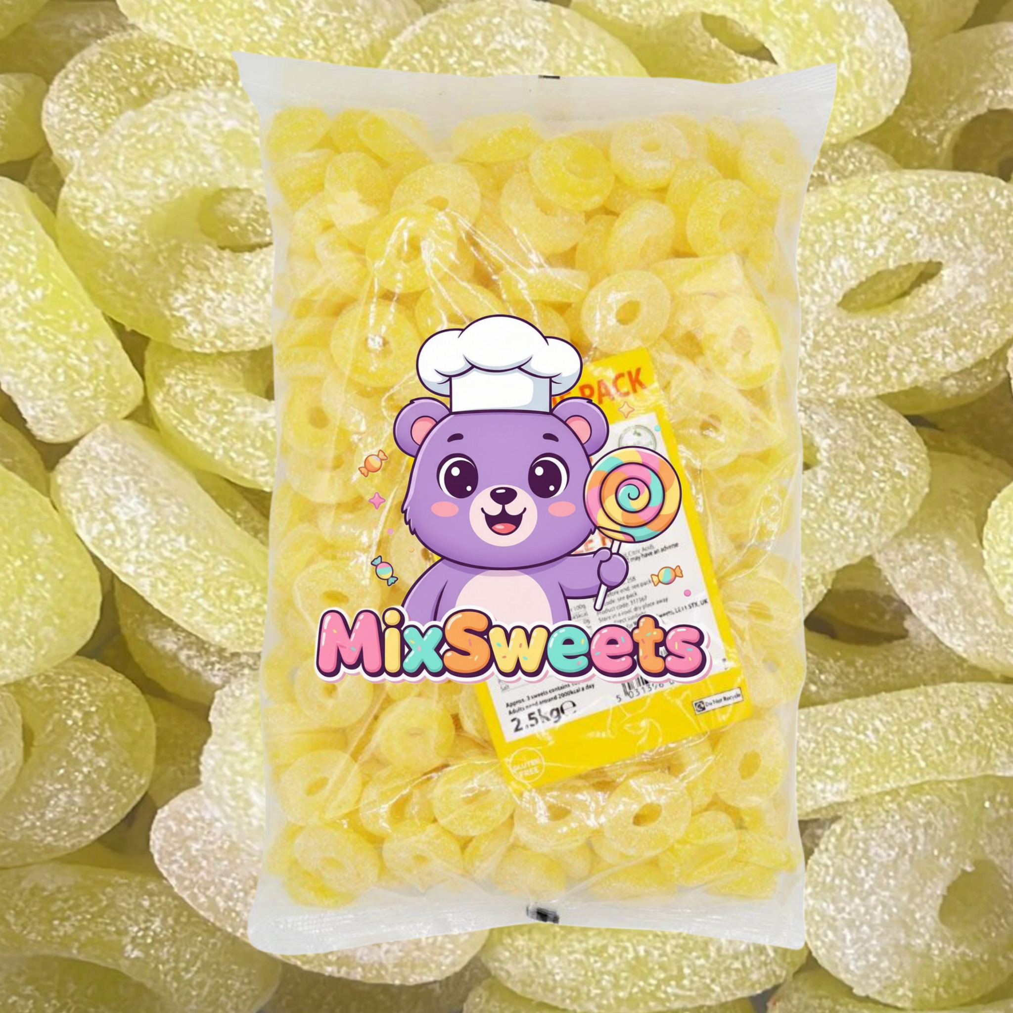 Kingsway Mega Value Pineapple Rings Bag Kingsway Mega Value Pineapple Rings Bag