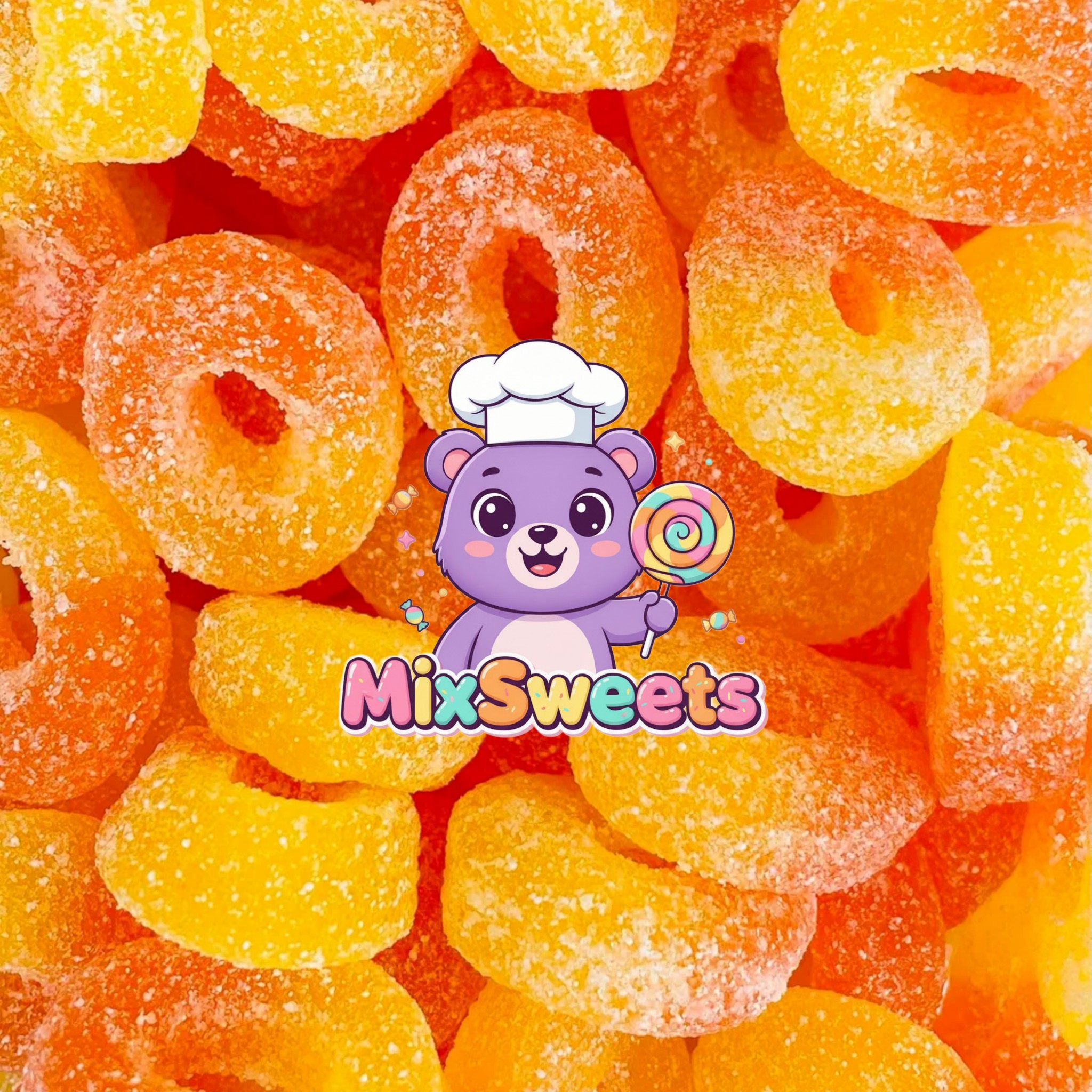 Kingsway Mega Value Vegan Peach Rings Kingsway Mega Value Vegan Peach Rings