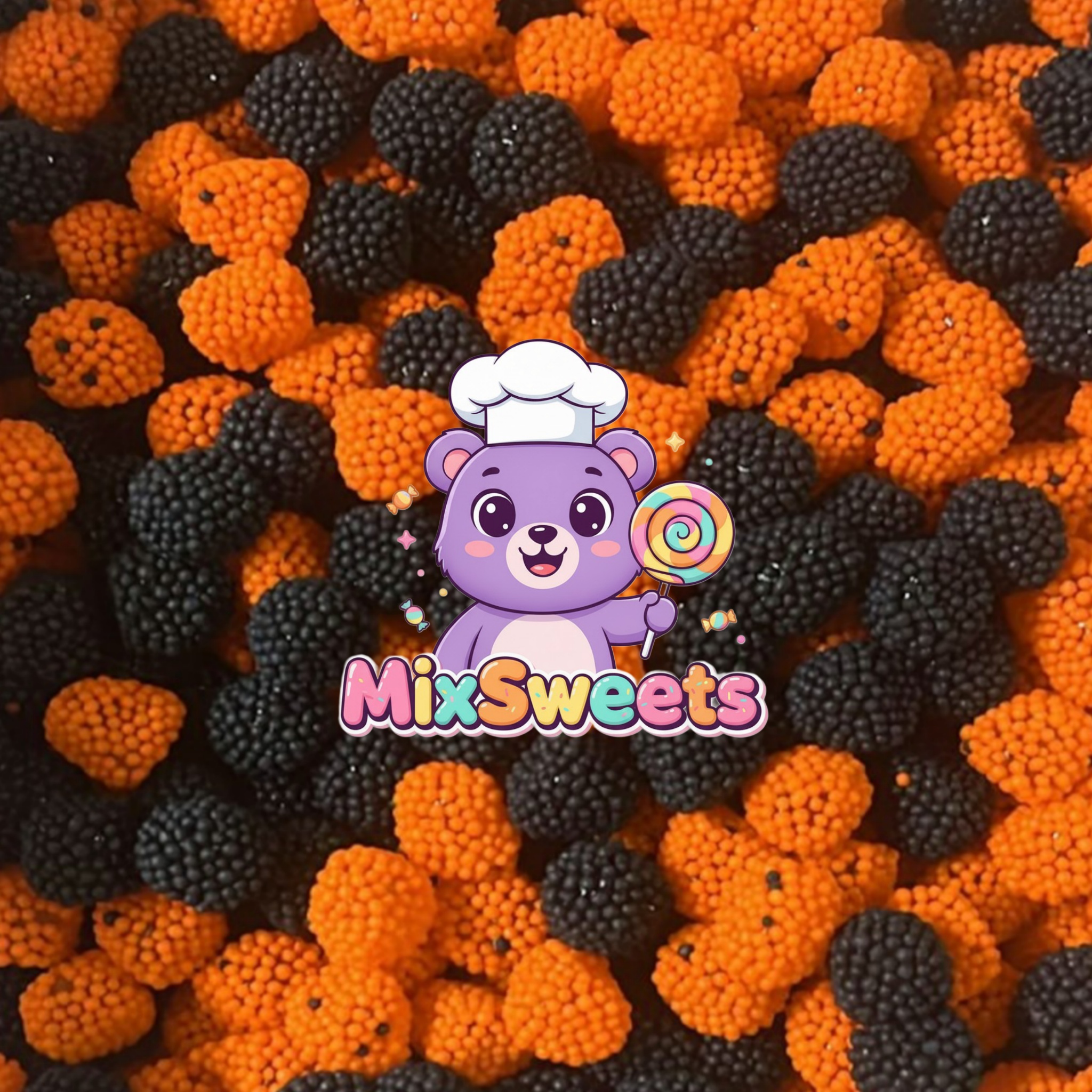 Kingsway Mini Black and Orange Dots Bag Kingsway Mini Black & Orange Dots Bag