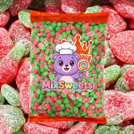 Kingsway Mini Fizzy Strawberries Bag