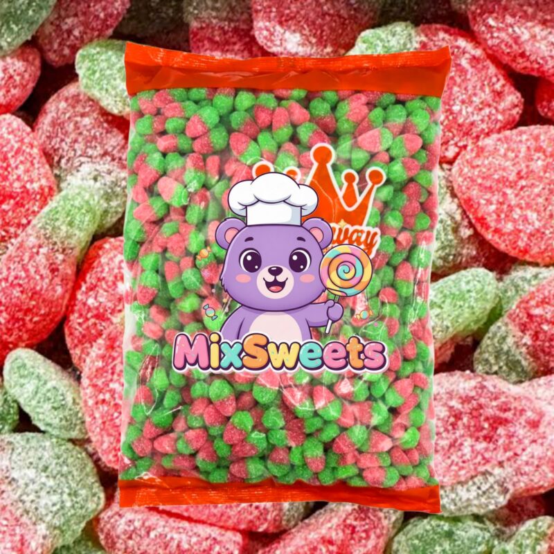 Kingsway Mini Fizzy Strawberries Bag
