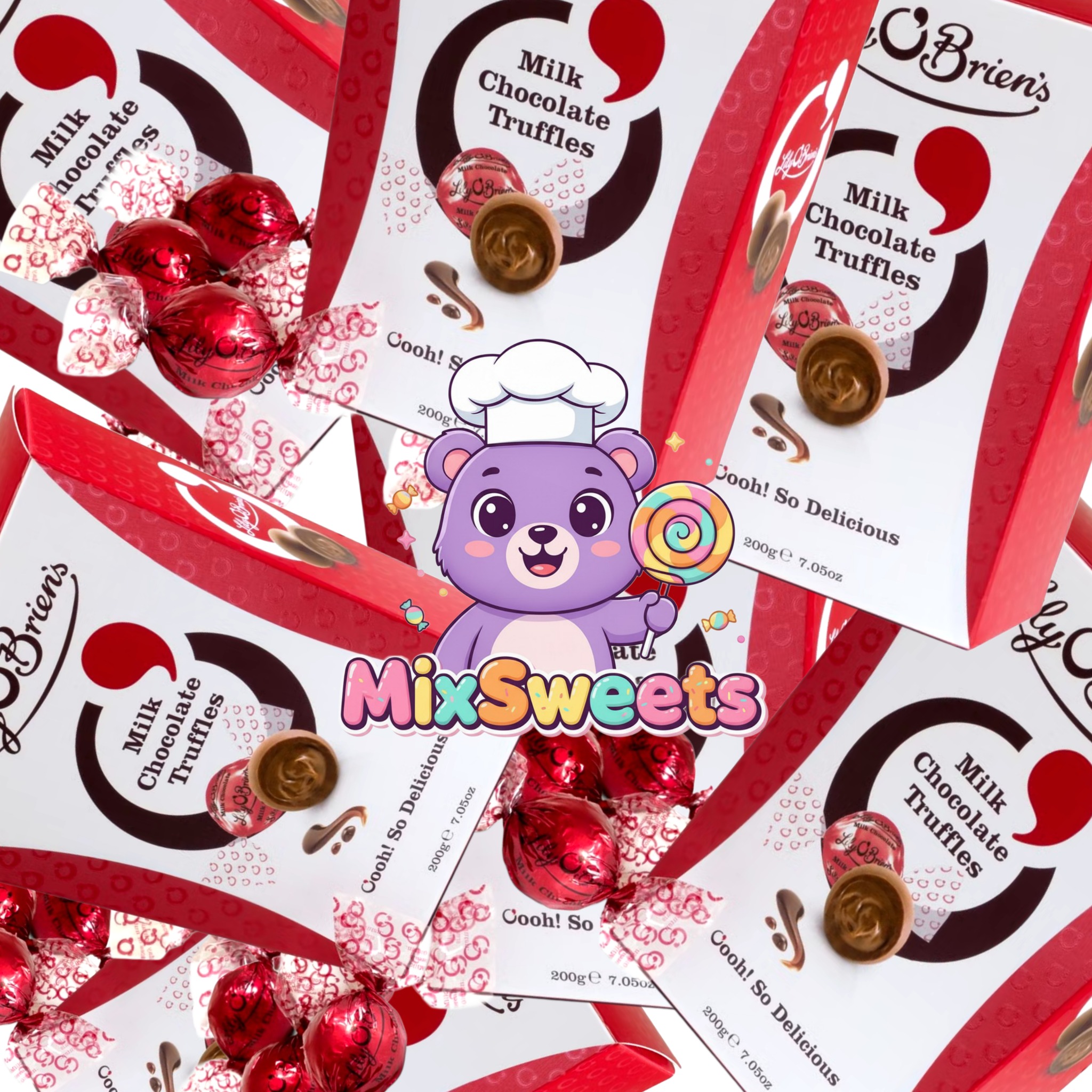 Lily O’Brien’s Milk Chocolate Truffles Lily O’Brien’s Milk Chocolate Truffles