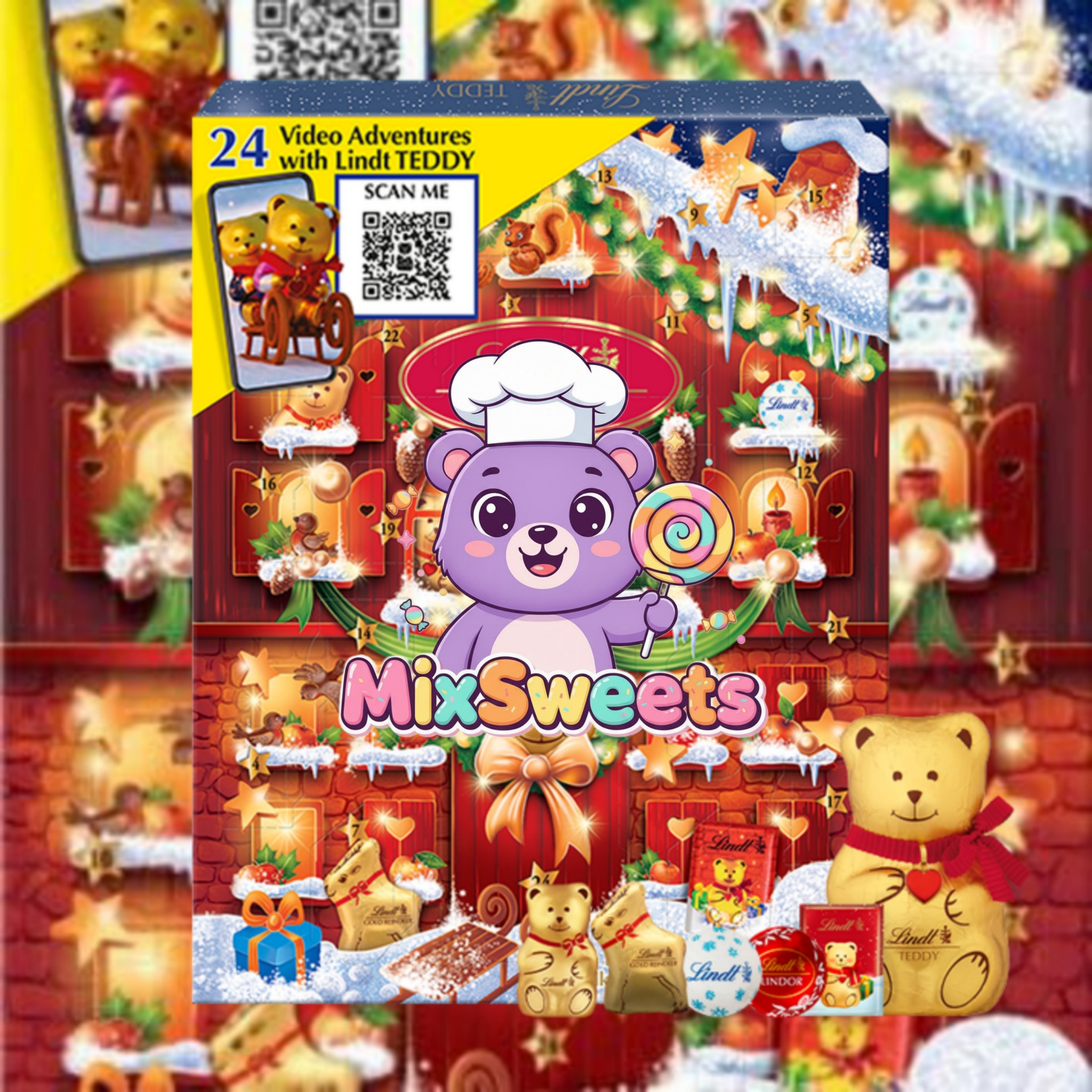 Lindt Teddy Augmented Reality Advent Calendar Lindt Teddy Augmented Reality Advent Calendar