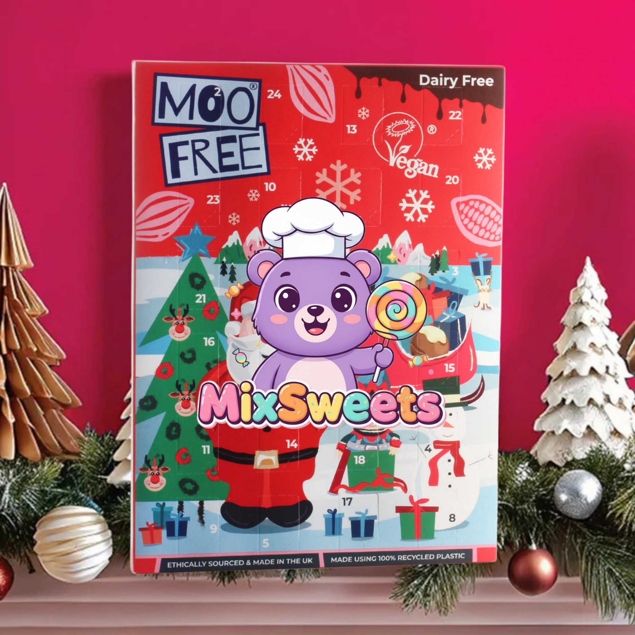 Moo Free Choccy Advent Calendar Moo Free Choccy Advent Calendar