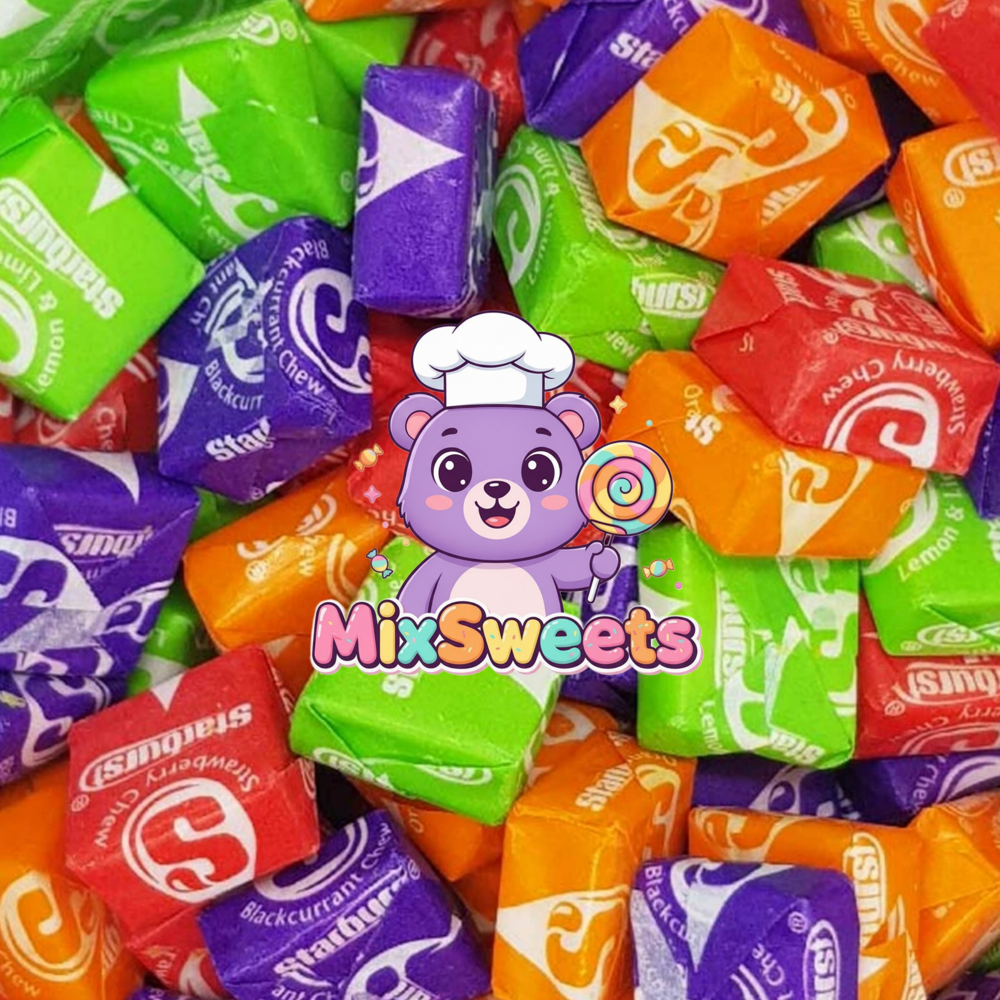 Starburst Vegan Chewy Fruit Flavoured Sweets Starburst Vegan Chewy Fruit Flavoured Sweets
