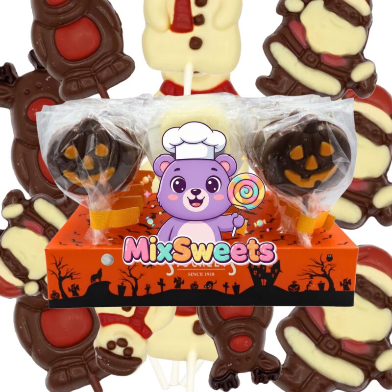 Stockley’s Chocolate Festive Lollipops