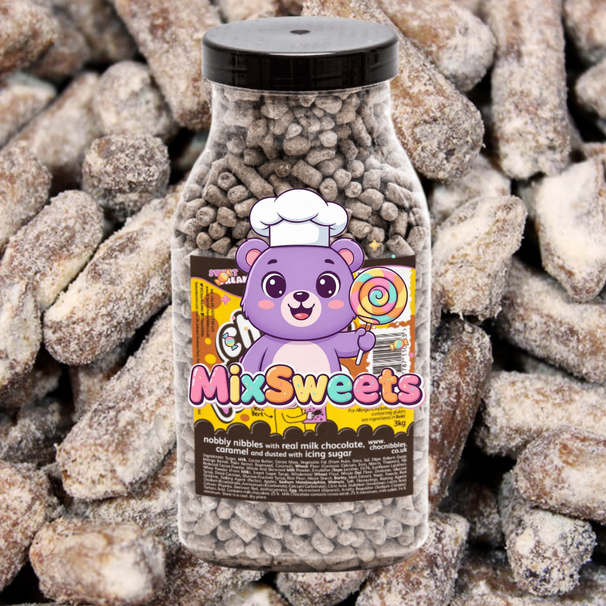 Sweet Dreams Original Choc Nibbles Jar Sweet Dreams Original Choc Nibbles Jar