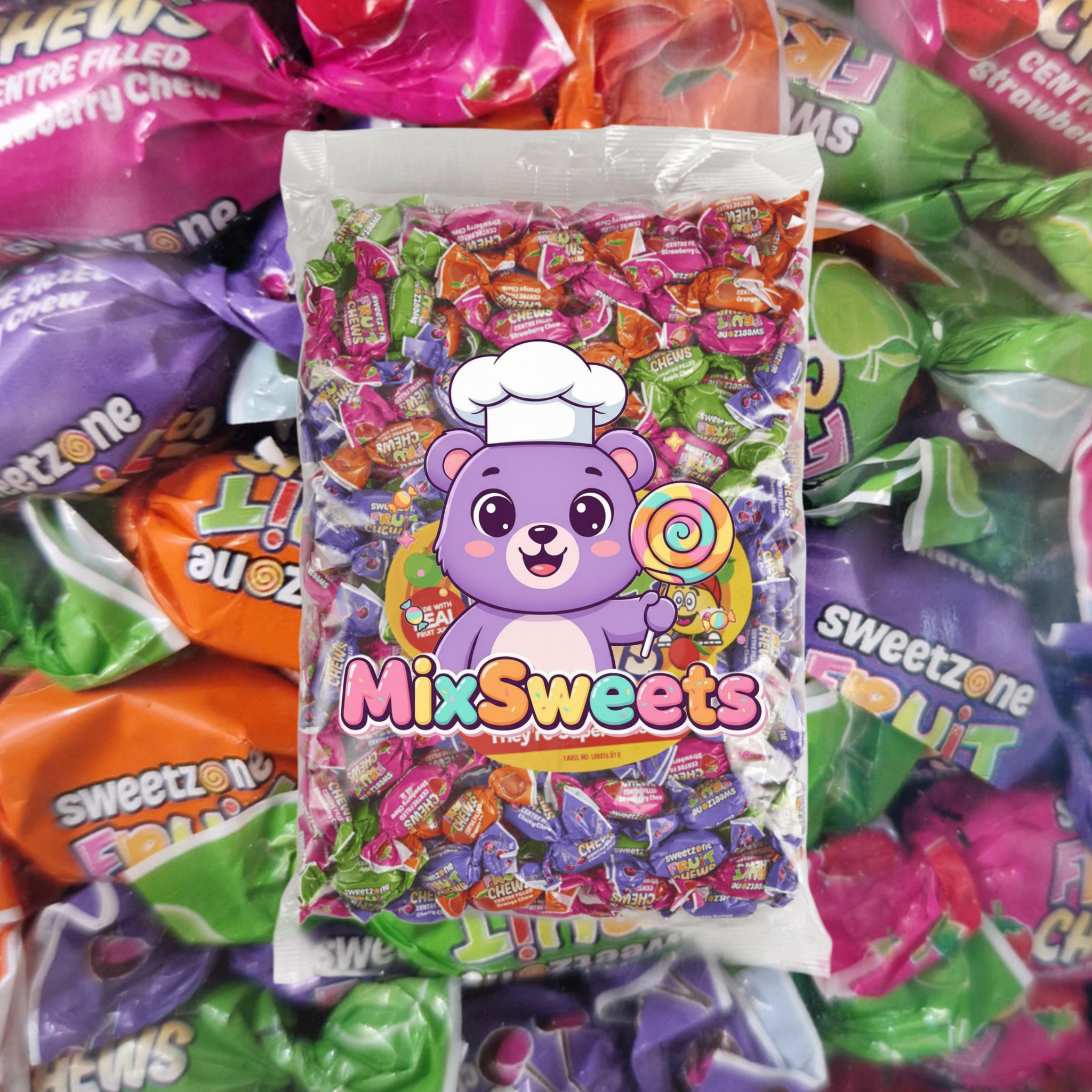 Sweetzone Fruit Chews Bag Sweetzone Fruit Chews Bag