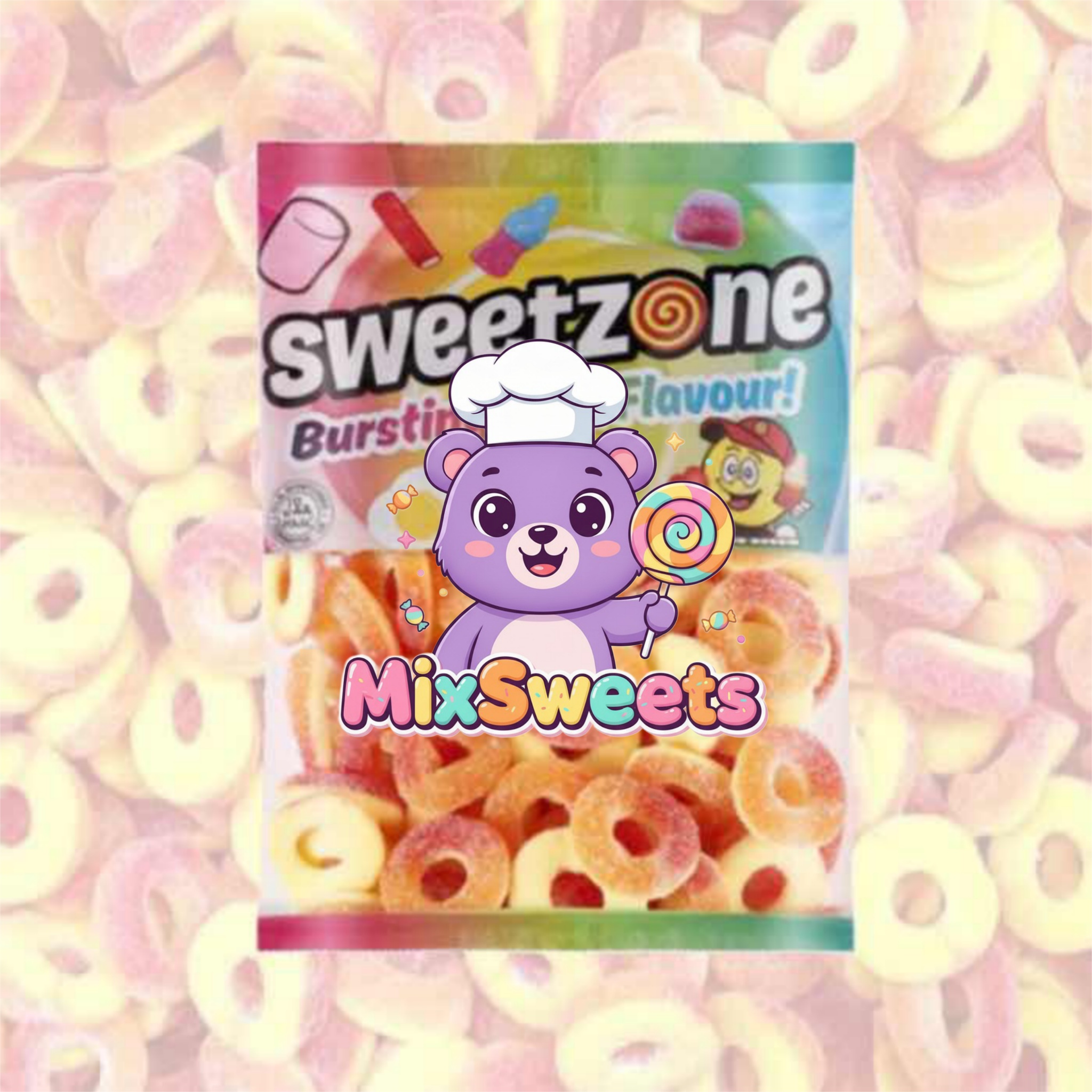 Sweetzone Peach Rings Bag Sweetzone Peach Rings Bag