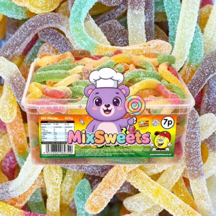 Sweetzone Sour Snakes 7p Tub