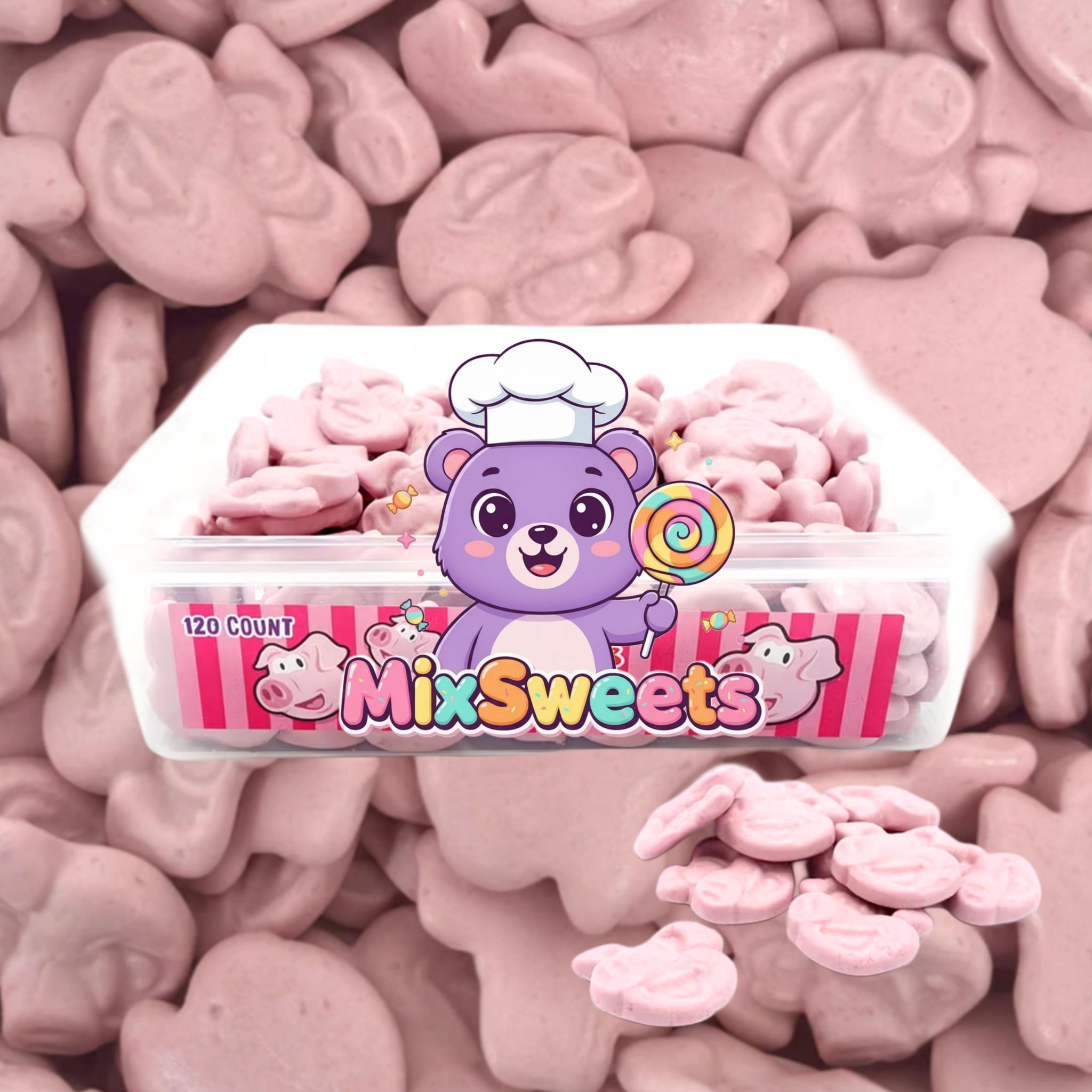 Swizzels Pigs Mugs Tub Swizzels Pigs Mugs Tub