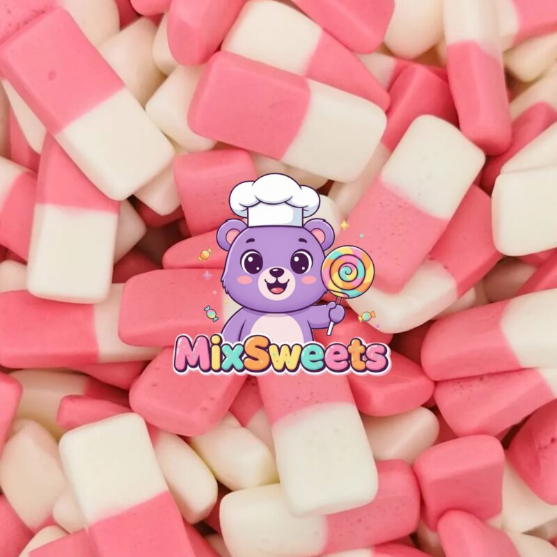 Swizzels Squashies Drumstick Strawberry & Cream Flavour