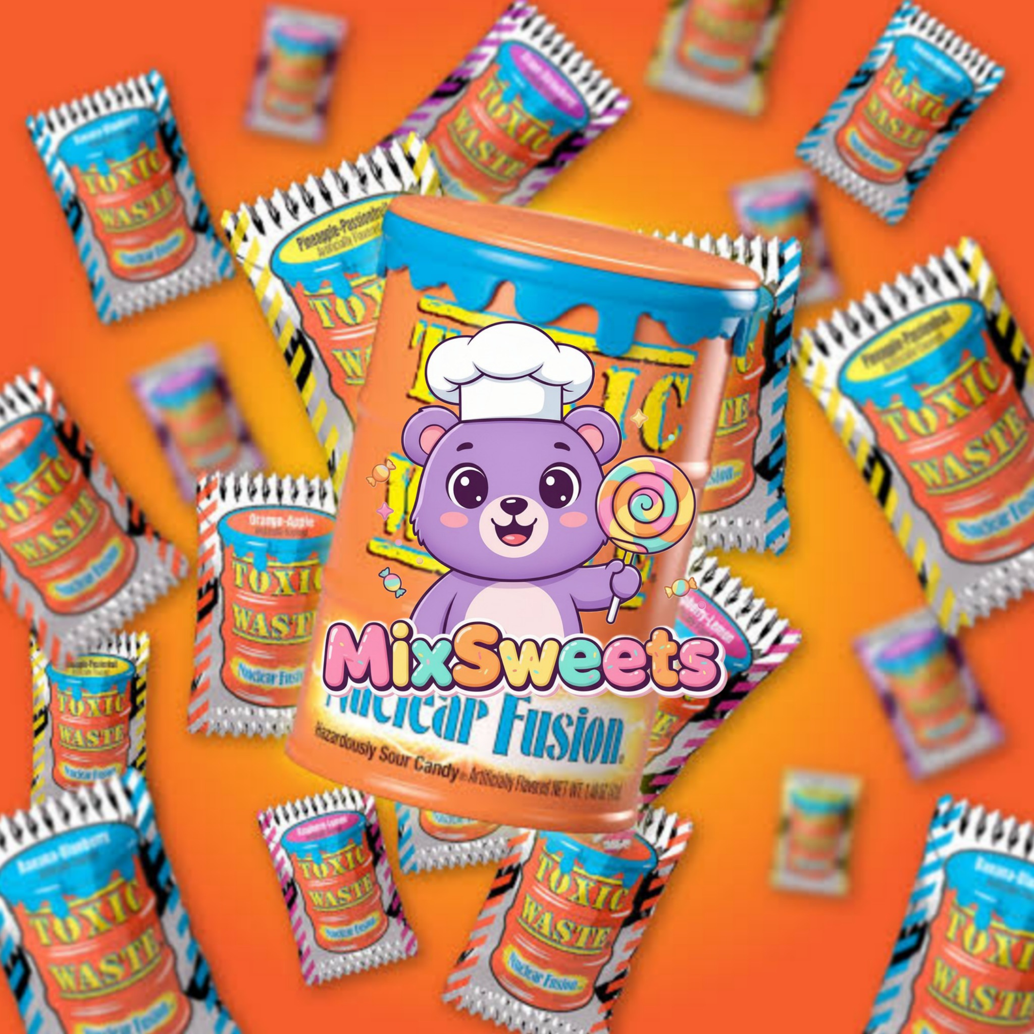 Toxic Waste Nuclear Fusion Drum Toxic Waste Nuclear Fusion Drum