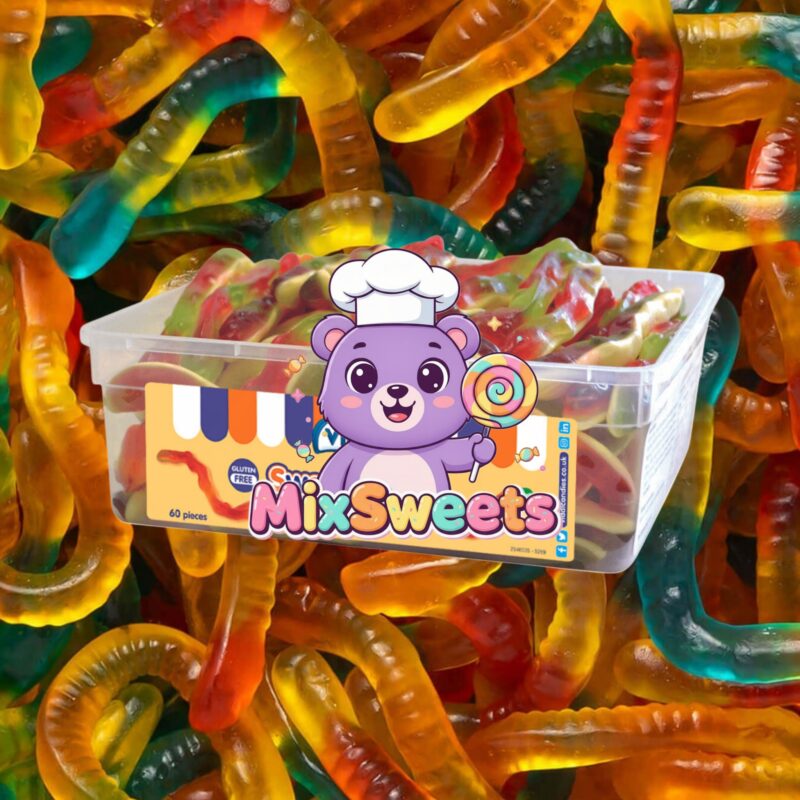 Vidal Jelly Snakes Tub