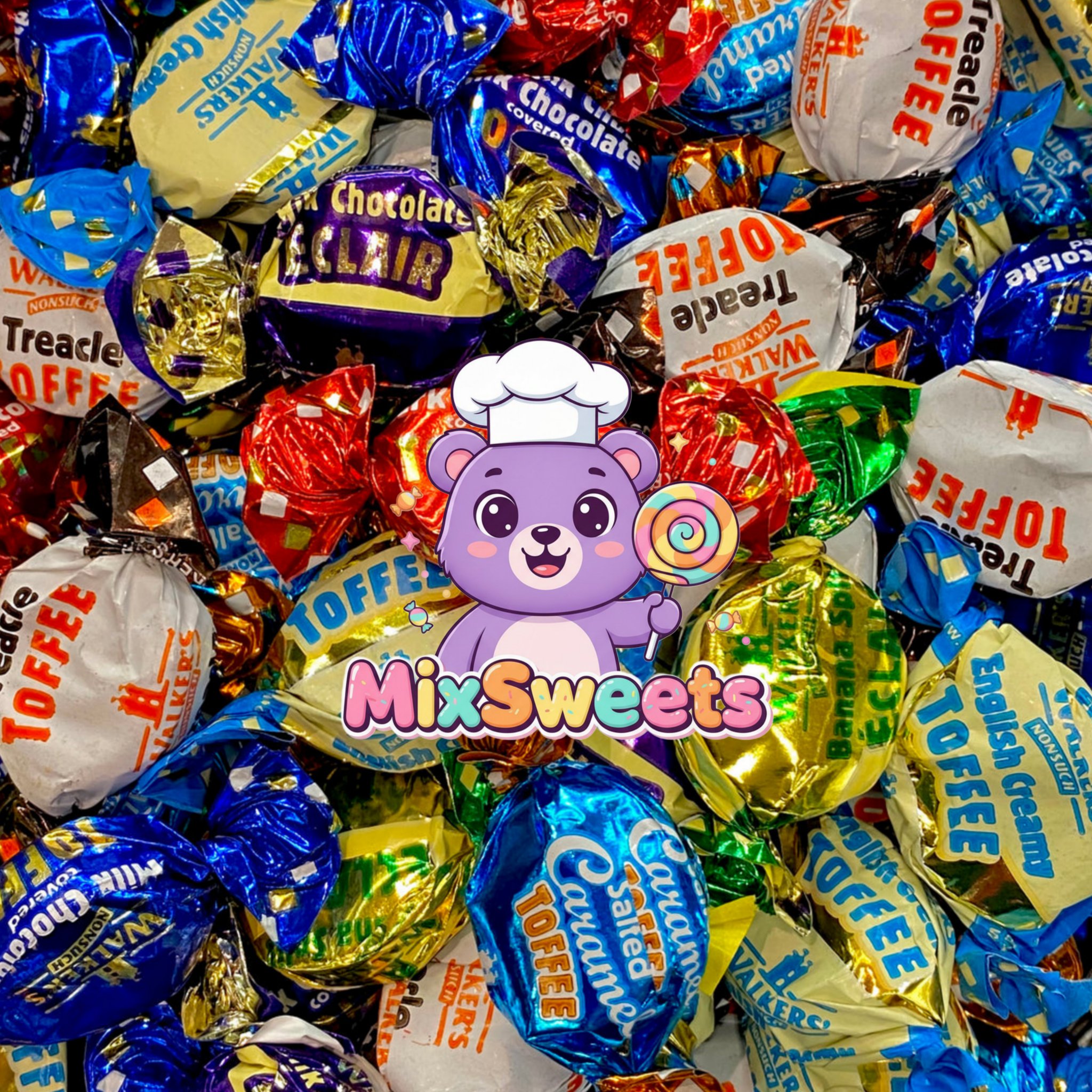 Walker’s Nonsuch Assorted Toffees & Eclairs Walker’s Nonsuch Assorted Toffees & Eclairs