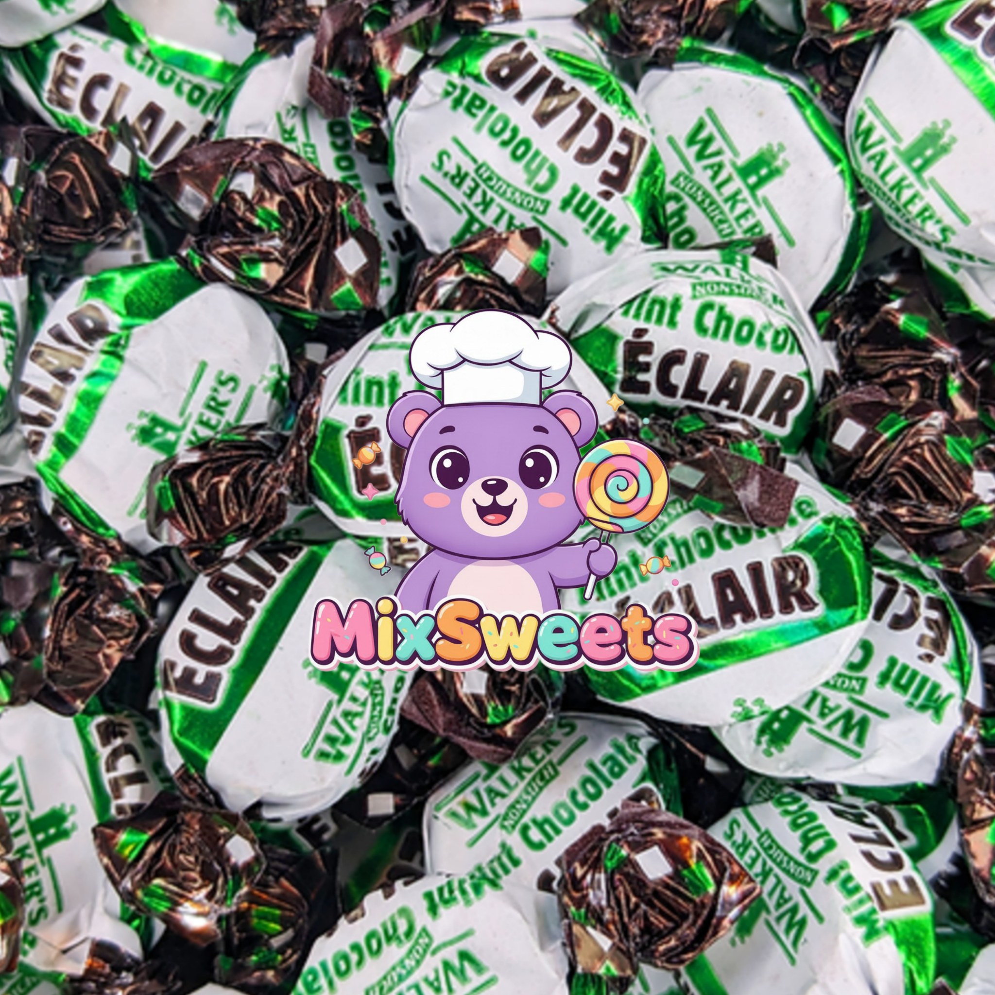 Walker’s Nonsuch Mint Chocolate Eclairs Walker’s Nonsuch Mint Chocolate Eclairs