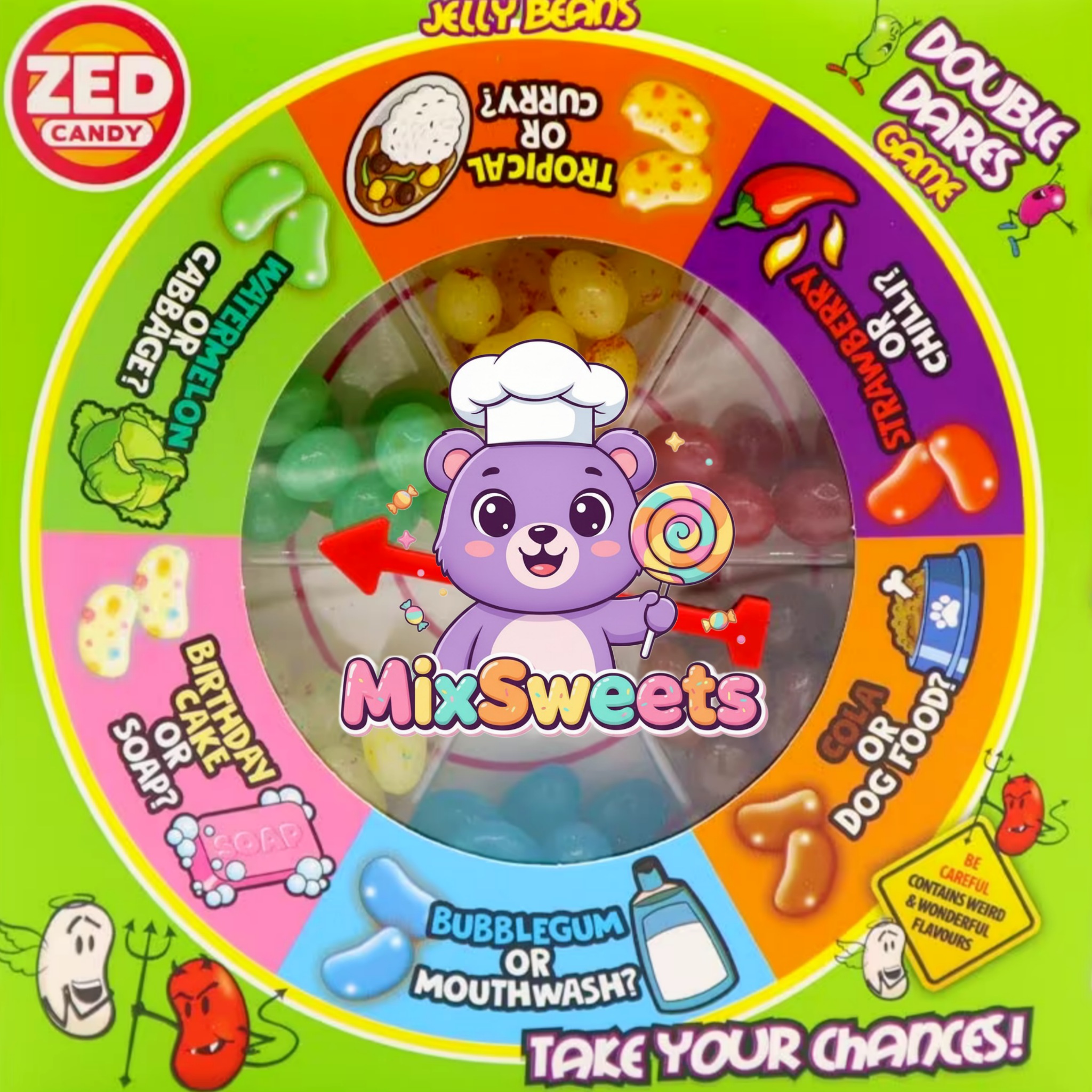 Zed Candy Double Dares Hot or Not Jelly Bean Game Zed Candy Double Dares Hot or Not Jelly Bean Game
