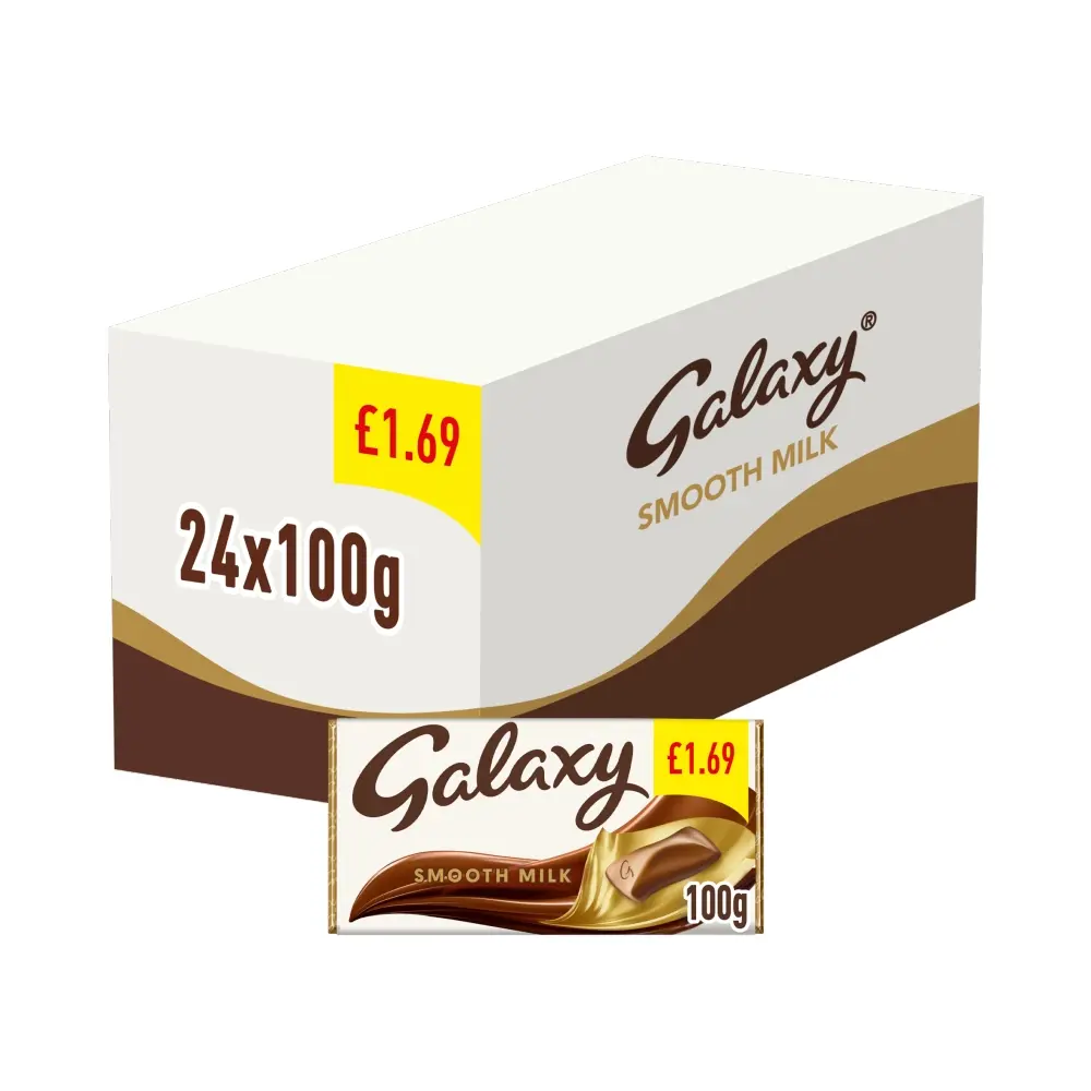 318939_1 Galaxy Chocolate Bar 100g - Image 1