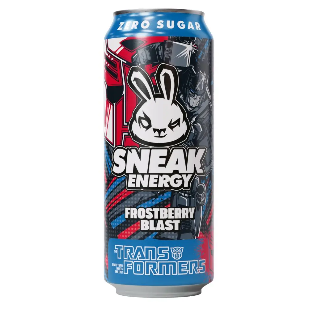 320728 Sneak x Transformers Frostberry Blast Energy Drink 330ml - Image 1